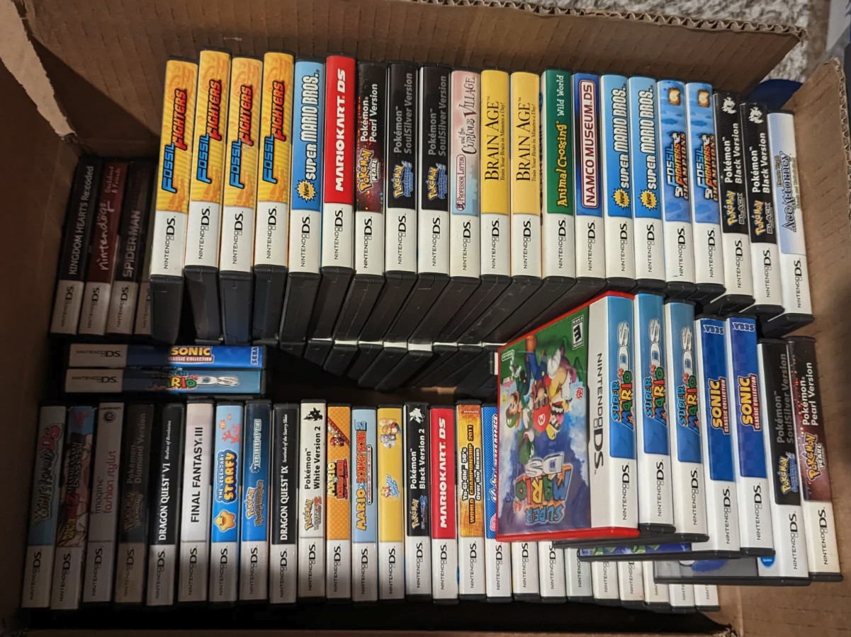 Nintendo DS Replacement Game Cases Pick Your Case Manual Inserts No Games