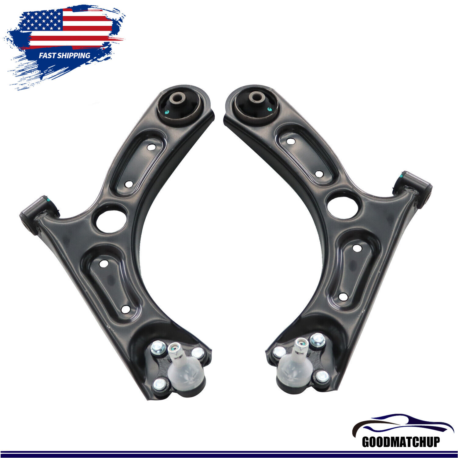 2 PCS Pair Front Lower Control Arms w/ball joints Fit For 2017-20 ELANTRA