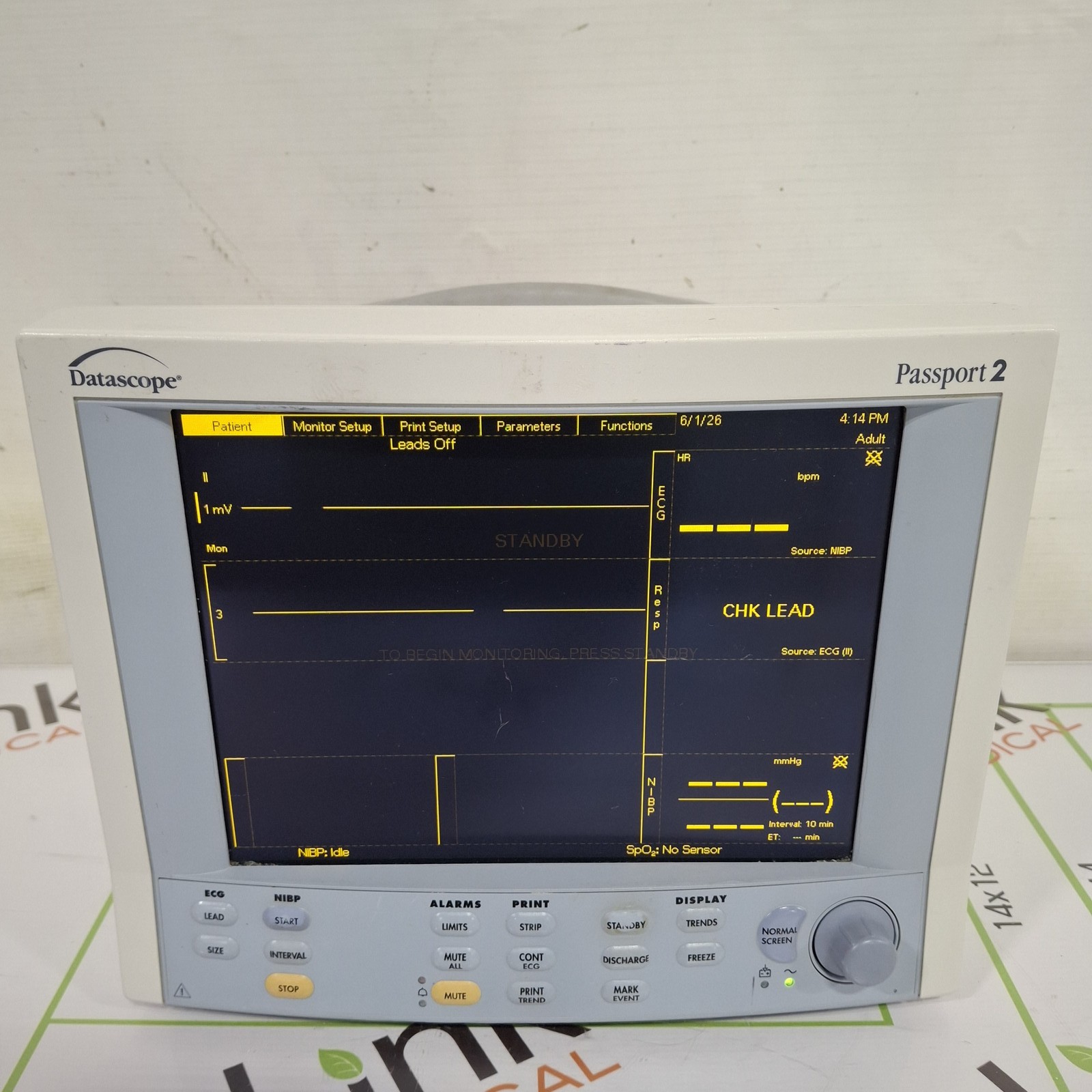 Datascope Passport 2 Patient Monitor