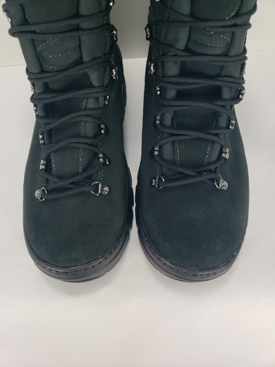 DANNER WILDLAND TACTICAL FIREFIGHTER BLACK LEATHER BOOTS 18050 MEN 11.5 EE MINT