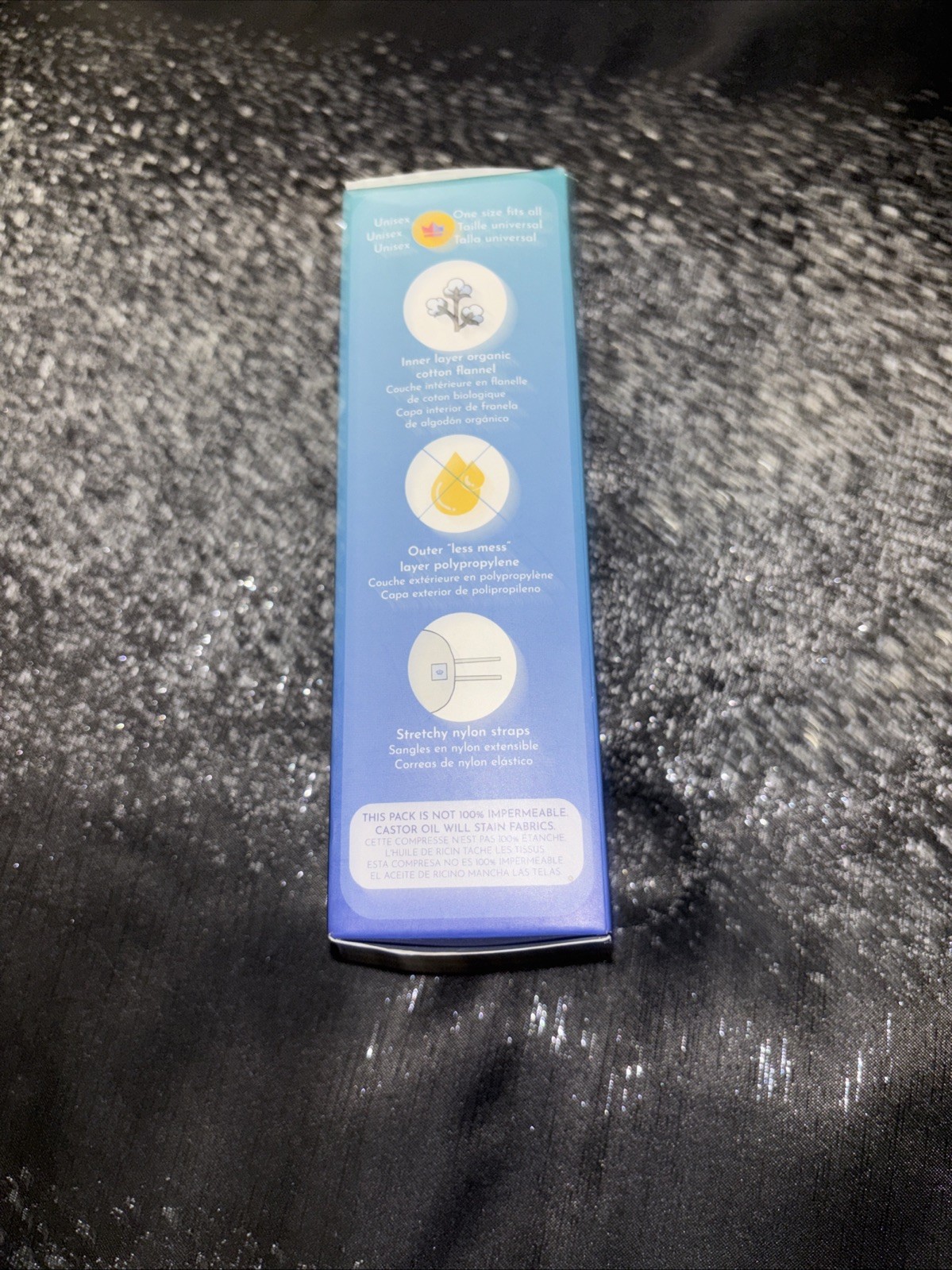 Castor Oil Pack Wrap For Waist Neck Chest