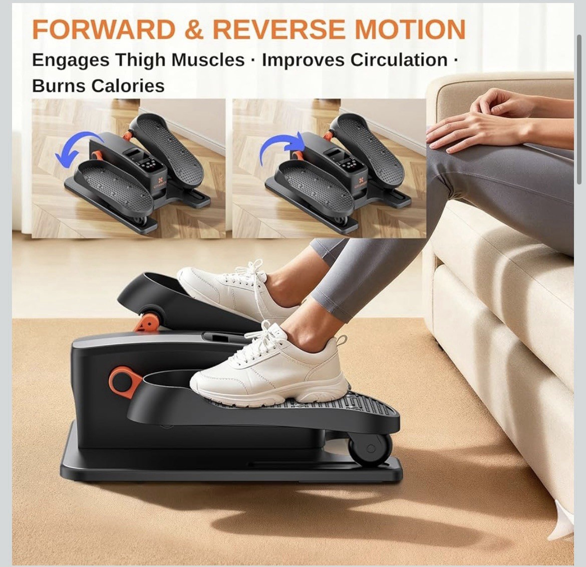 Citxmoti Mini Elliptical Trainer