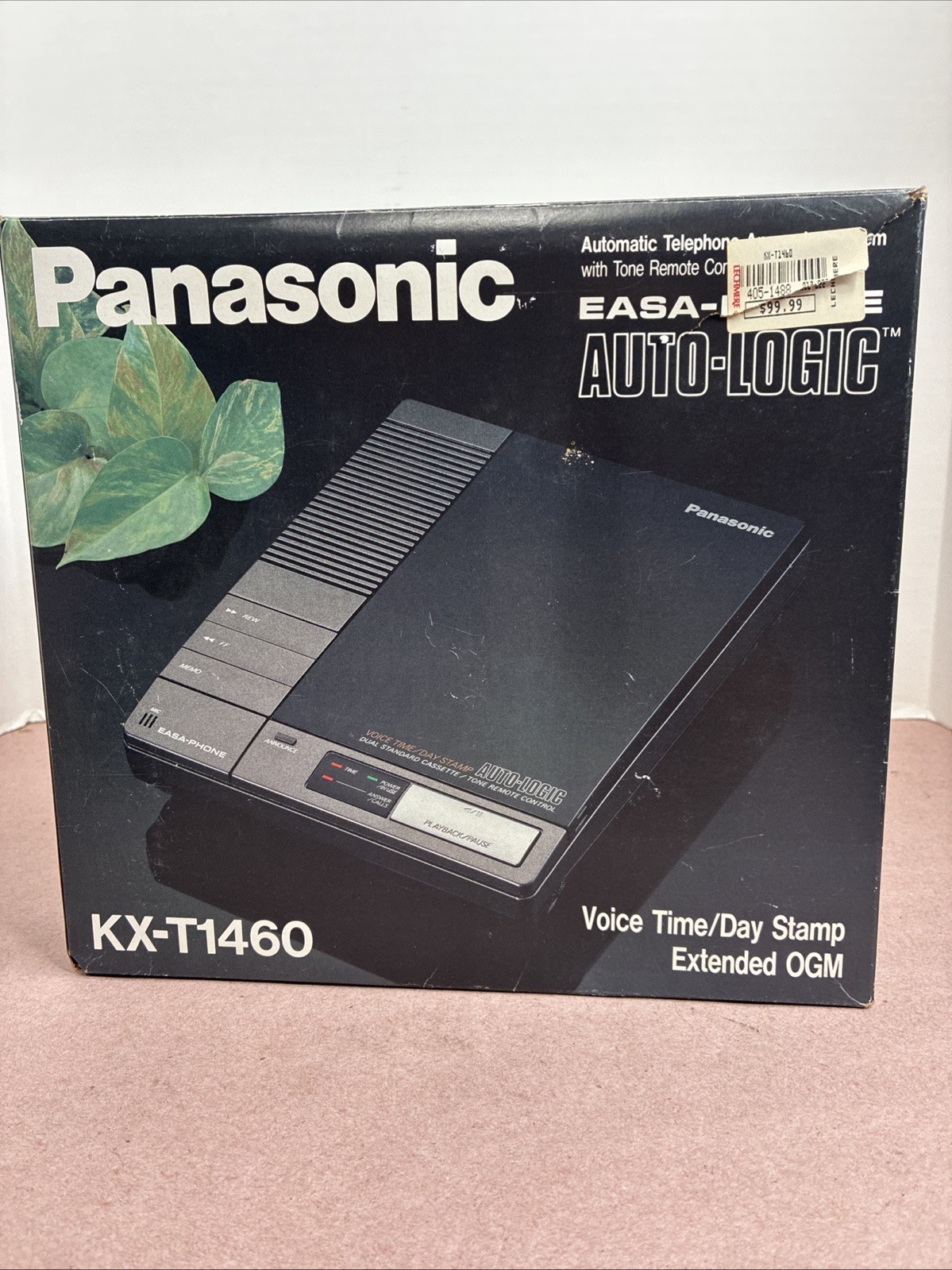 Rare Vintage Panasonic Easa-Phone Auto Logic KX-T1460 Answering System
