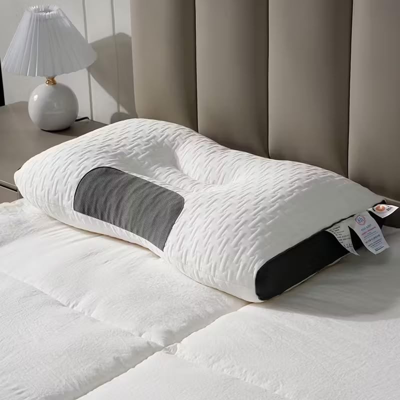 1 Pcs Ergonomic Soft Adjustable Neck Pillow Help Sleeping 100% UPGRADE