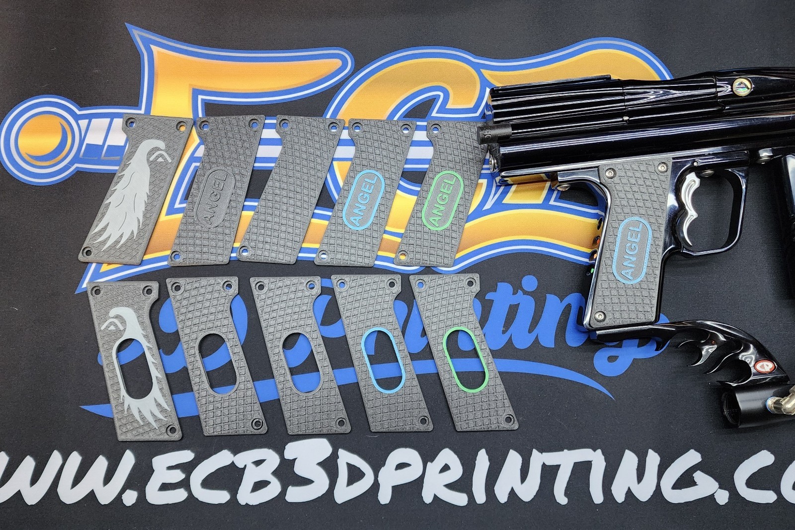 ECB 3D Printing Angel LCD Colors Grip, 45