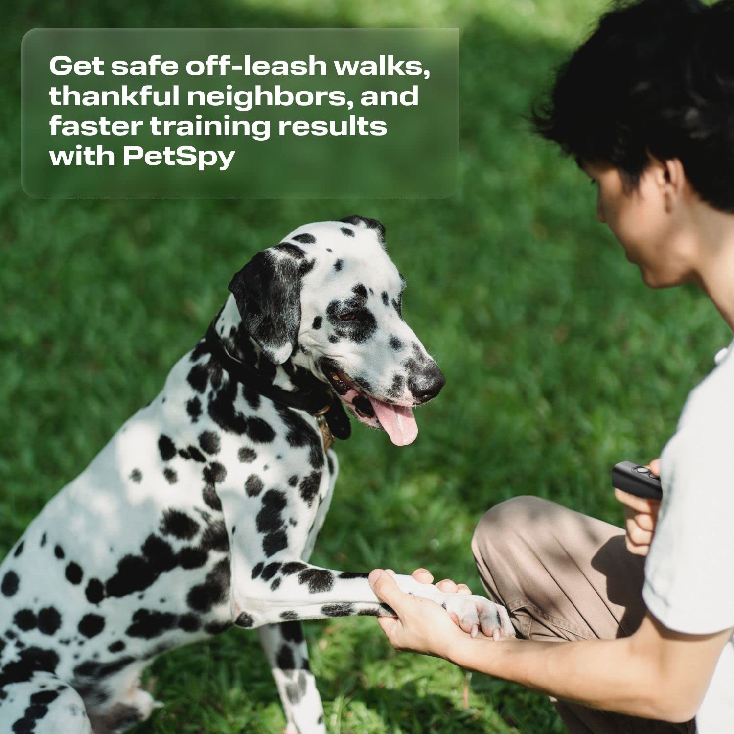 PetSpy N10 Ultrasonic Dog Bark Deterrent, 2 Frequency Modes, Barking Control Dev
