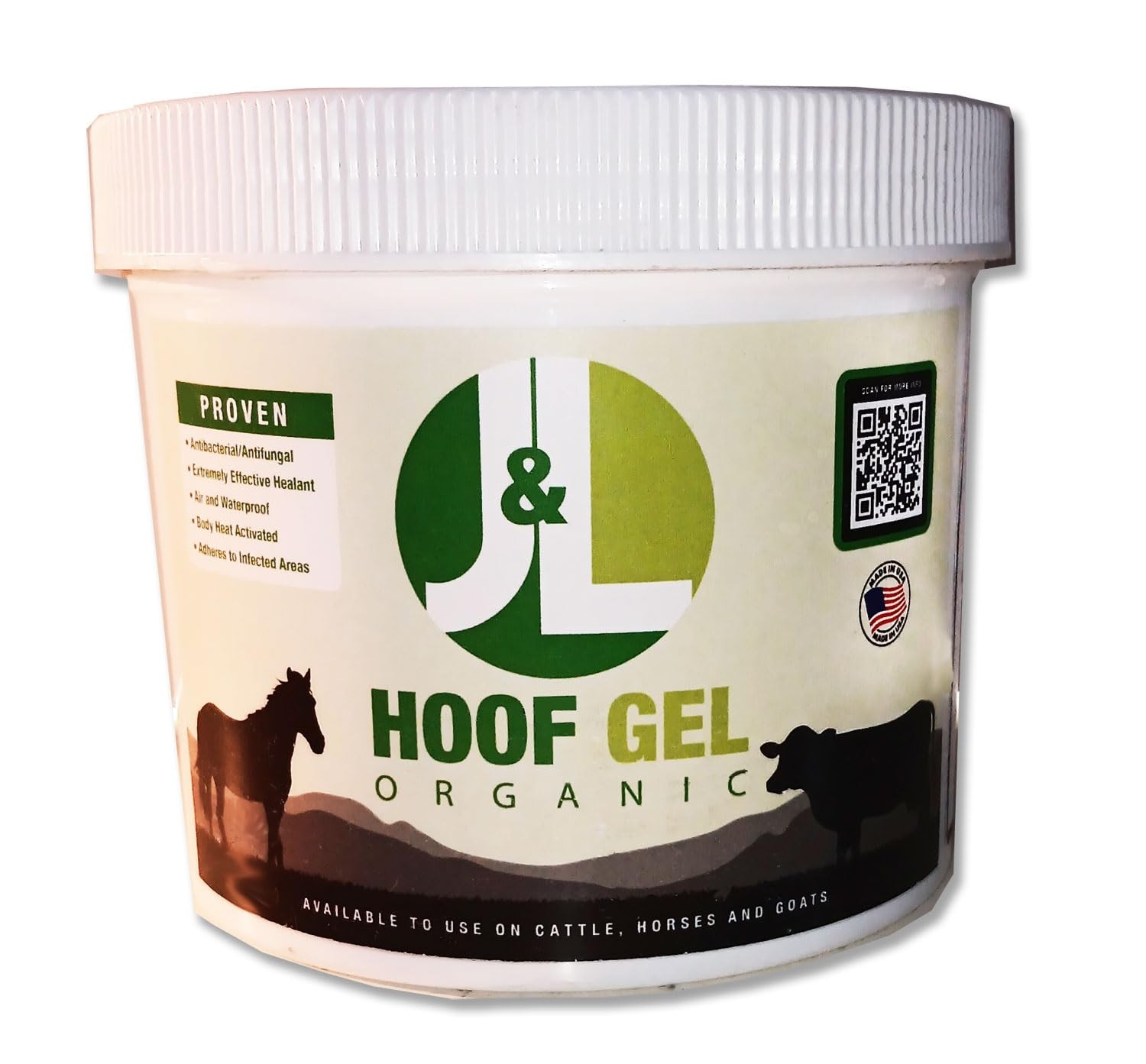 J&L Hoof Gel for Horses, Livestock – Premium Healing Hoof Care, solutions for...