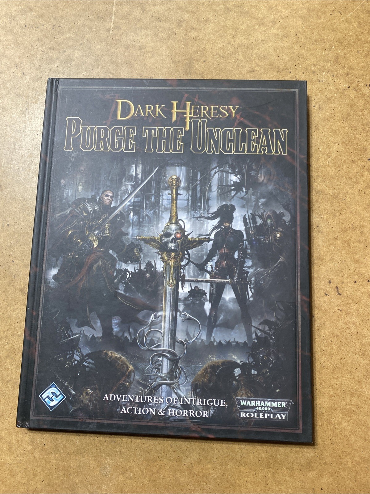 Warhammer 40K RPG Dark Heresy Purge the Unclean BRAND NEW Hard Cover OOP