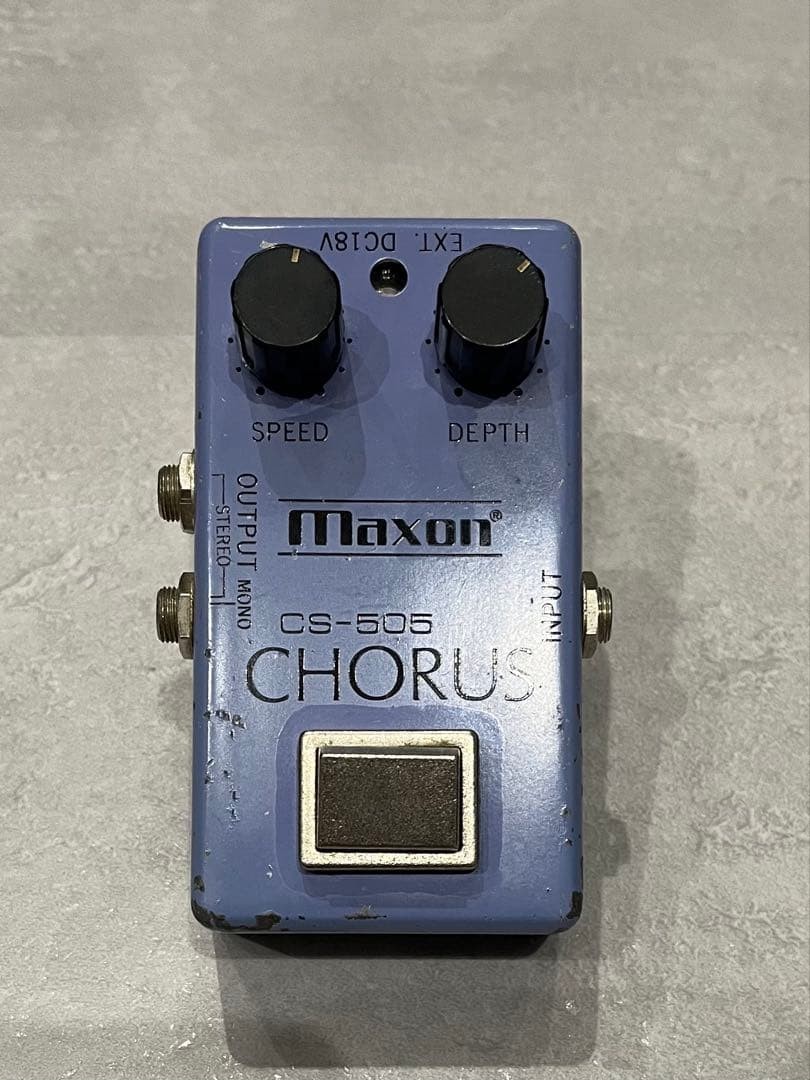 Maxon CS-505 Chorus Guitar Effects Pedal