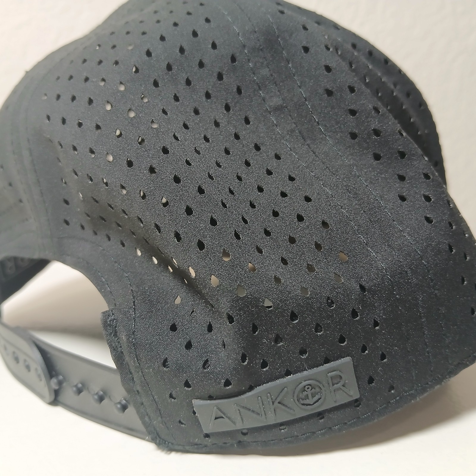 ANKOR Performance Hat - Water Resistant UPF 50 Lightweight Breathable Black #P3