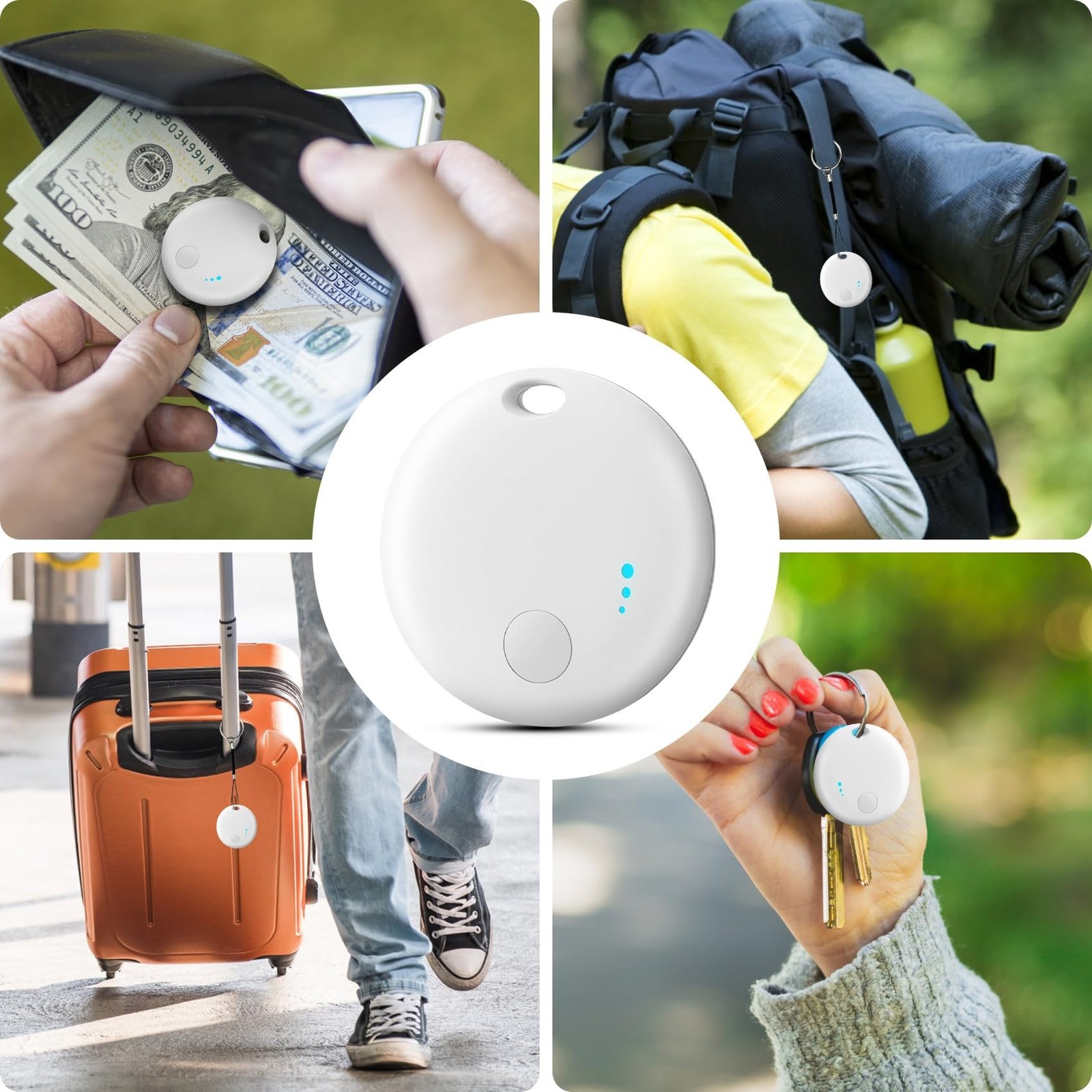 Tracker Tag Bluetooth Tracker, Smart Tag Locator Tracking Device, Keys Finder...