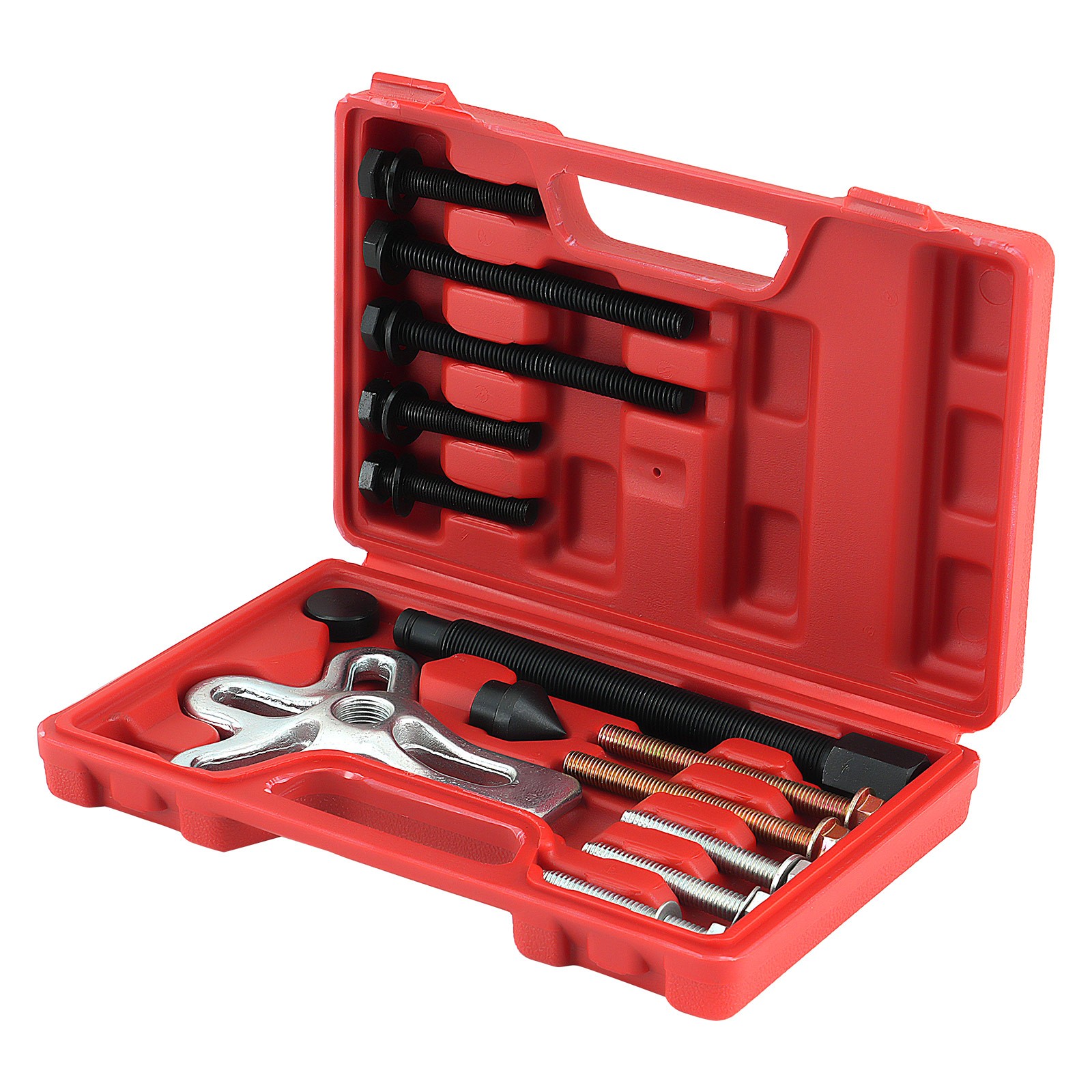 Crankshaft Pulley Puller Set 13pc Carbon Steel for Engine Harmonic Balancer