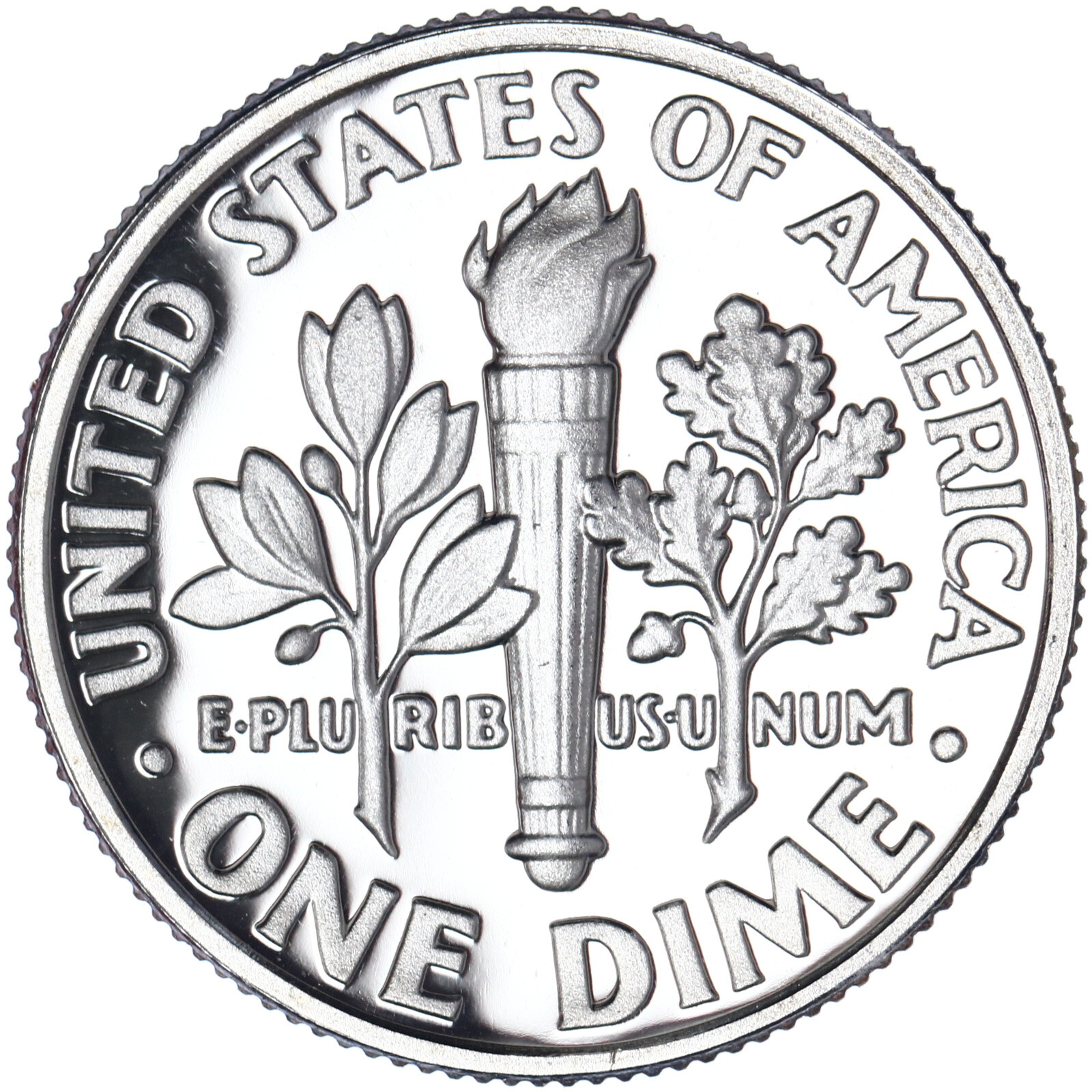1997 S Roosevelt Dime Gem DCam Proof CN-Clad