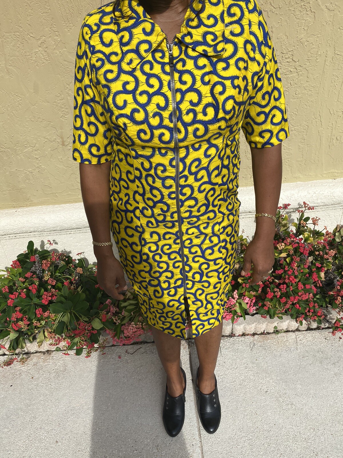 NIGERIAN AFRICAN WAX ANKARA DRESS ( CULTURAL& ETHNIC CLOTHING AFRICA )