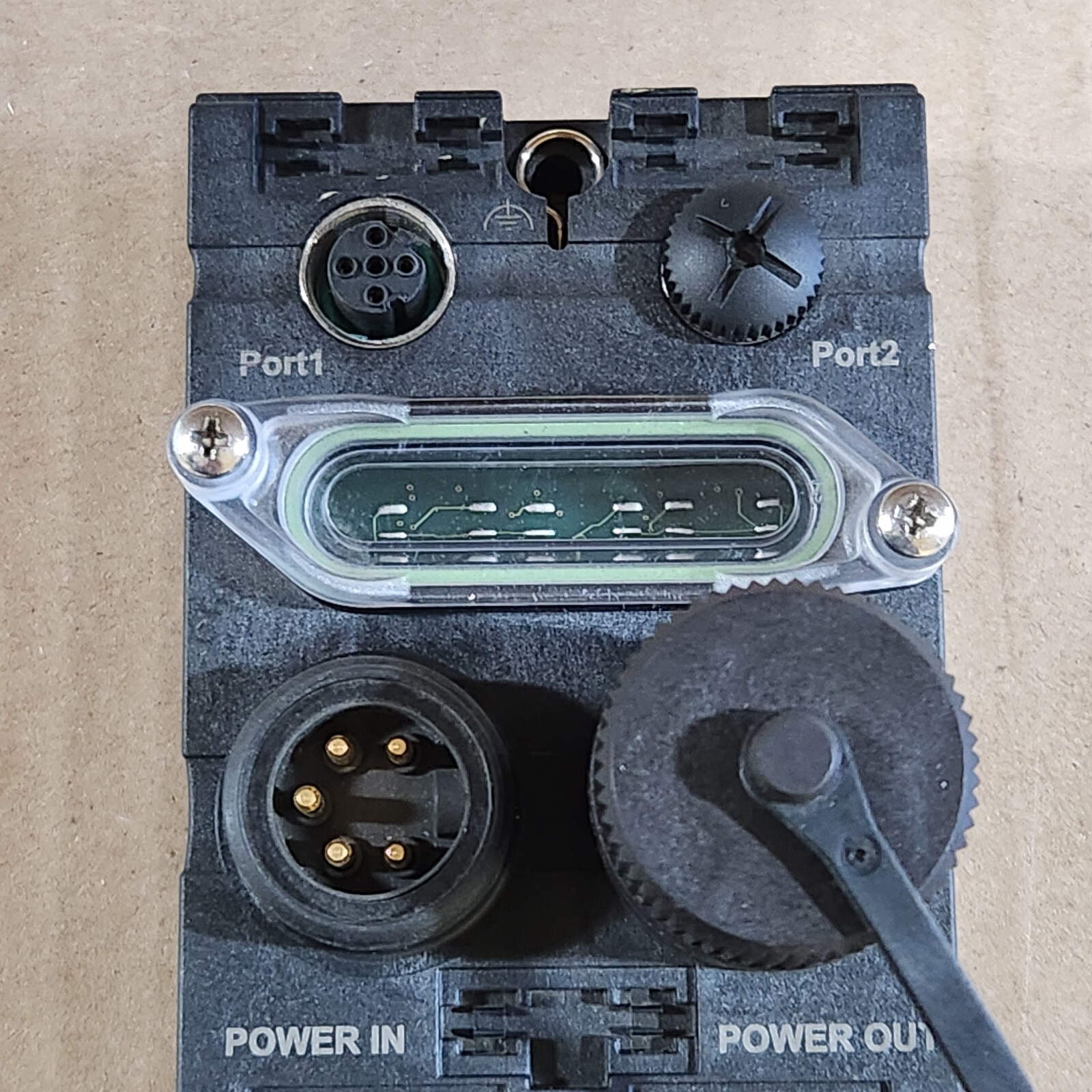 MURR ELEKTRONIK CUBE67+ BN-EC 56527 ETHERCAT BUS NODE, No Box