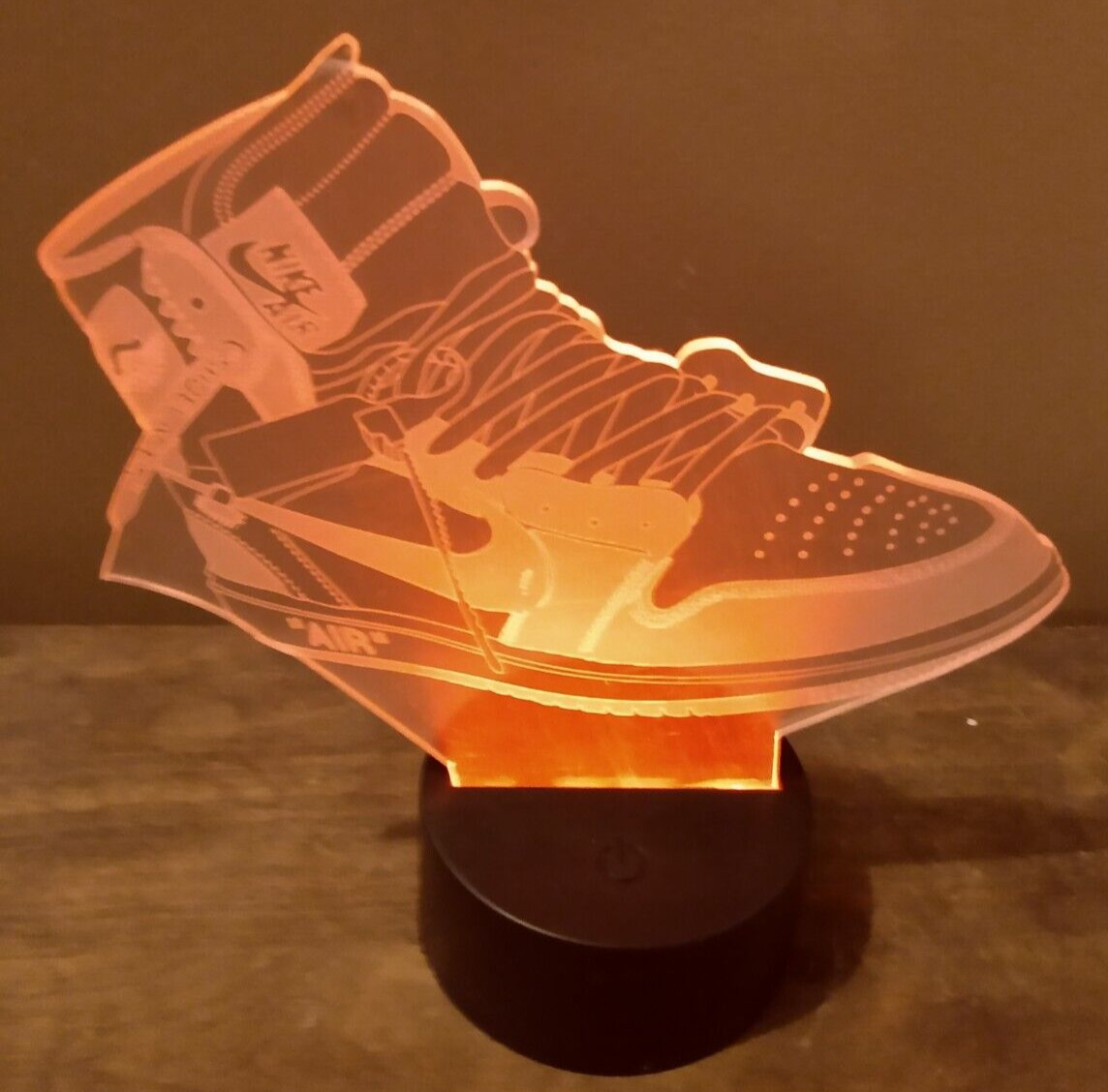 Nike Air Sneaker LED Color Changing Night Light