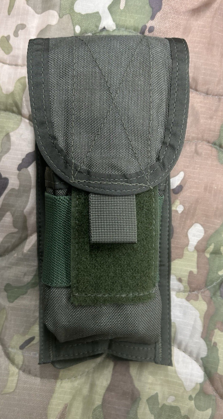 PARACLETE 1 X 2 Magazine Pouch Pre MSA Smoke Green MOLLE