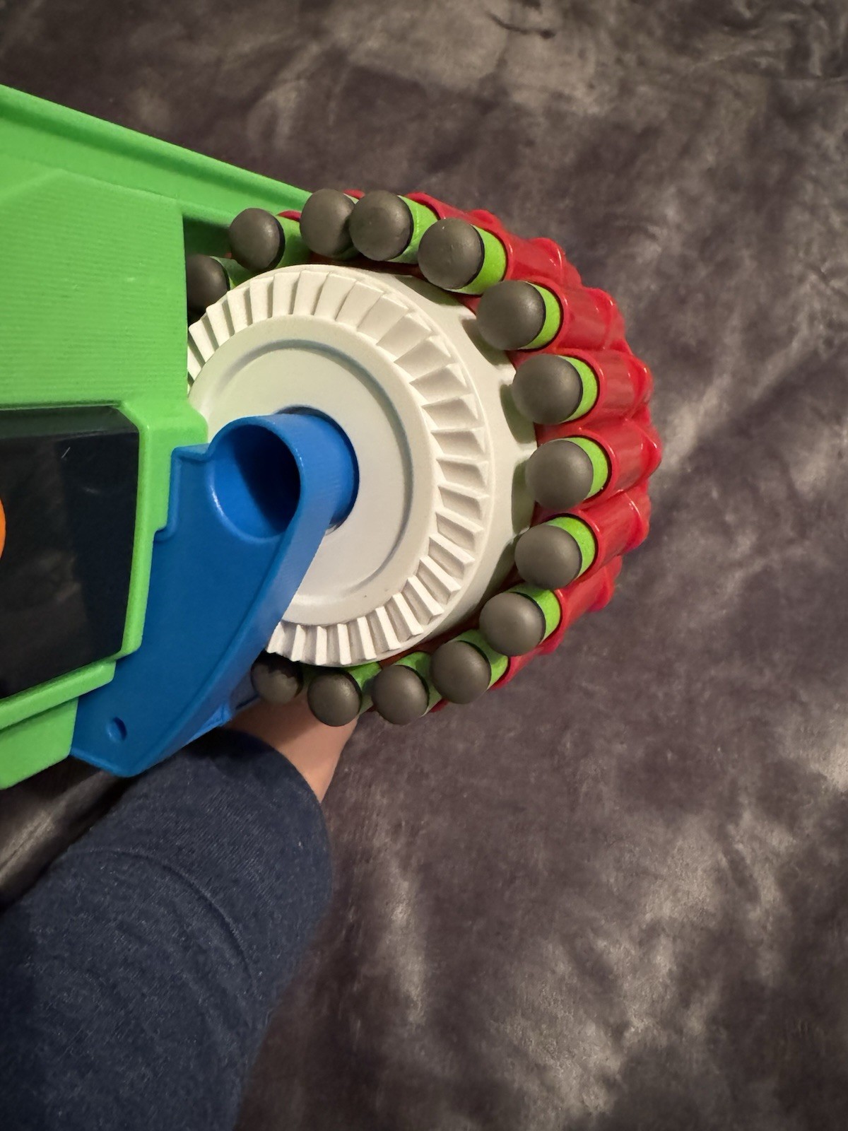 Adventure Force Decimator Double Drum Blaster Excellent Ammo Included