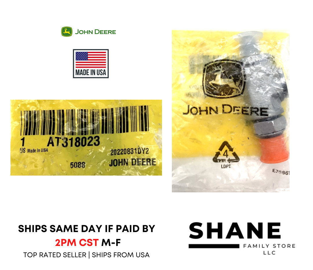 Genuine John Deere AT318023 Tee Fitting