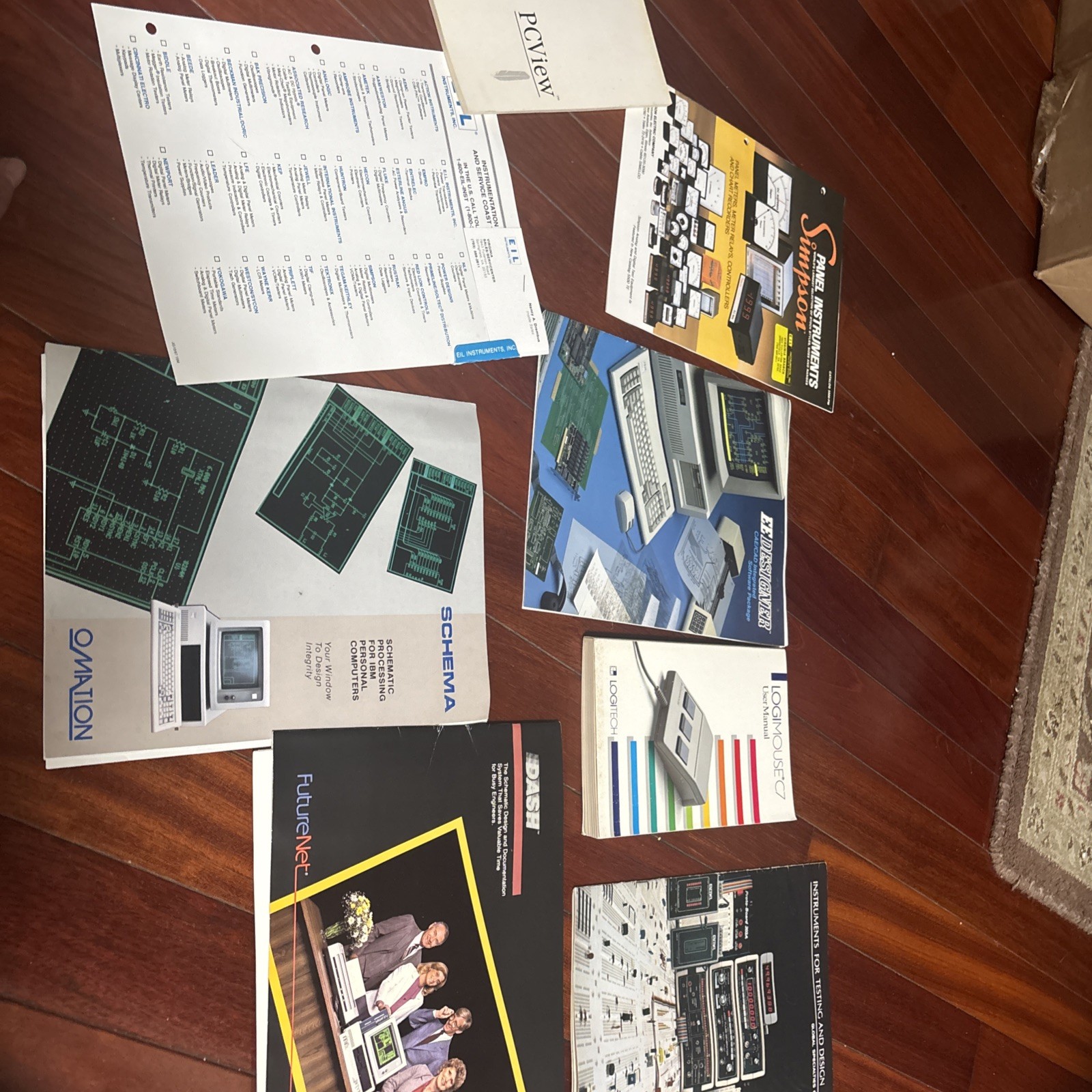 Vintage 1980's Pc Engineerinc Software Manual Cad Lot Dash Ee