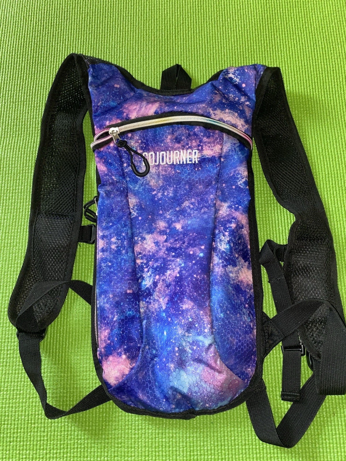 SoJourner Bags Festival Purple Celestial  Backpack Galaxy ( No Bladder)