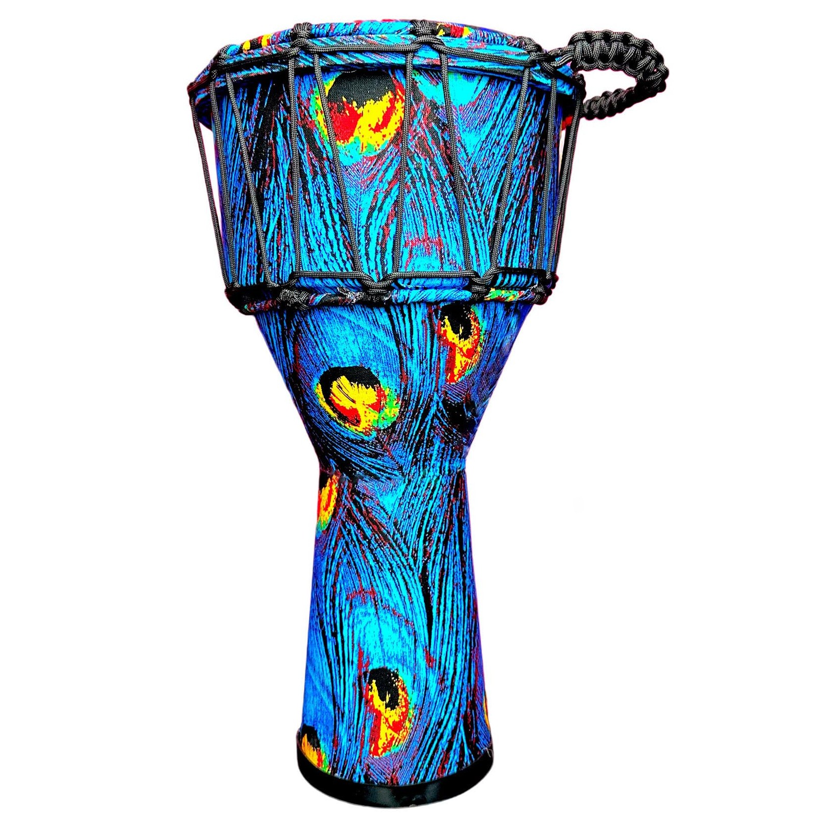 RUOSWTE Djembe Bongo ，Goblet Drum Made Of Goat Leather Drum Head, Hand Painte...