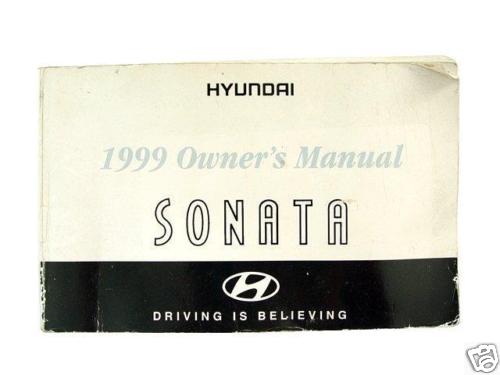 99 HYUNDAI SONATA OWNERS MANUAL book booklet 1999