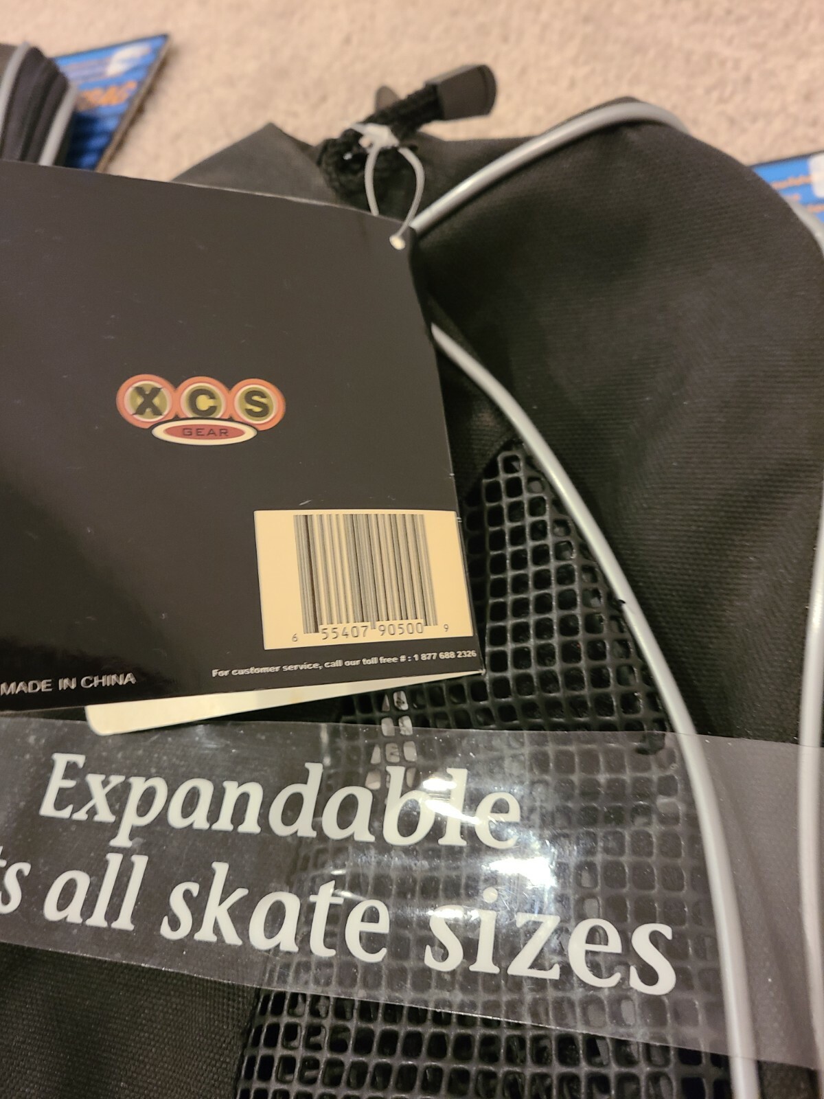 Expandable Skate Bag XCS Gear