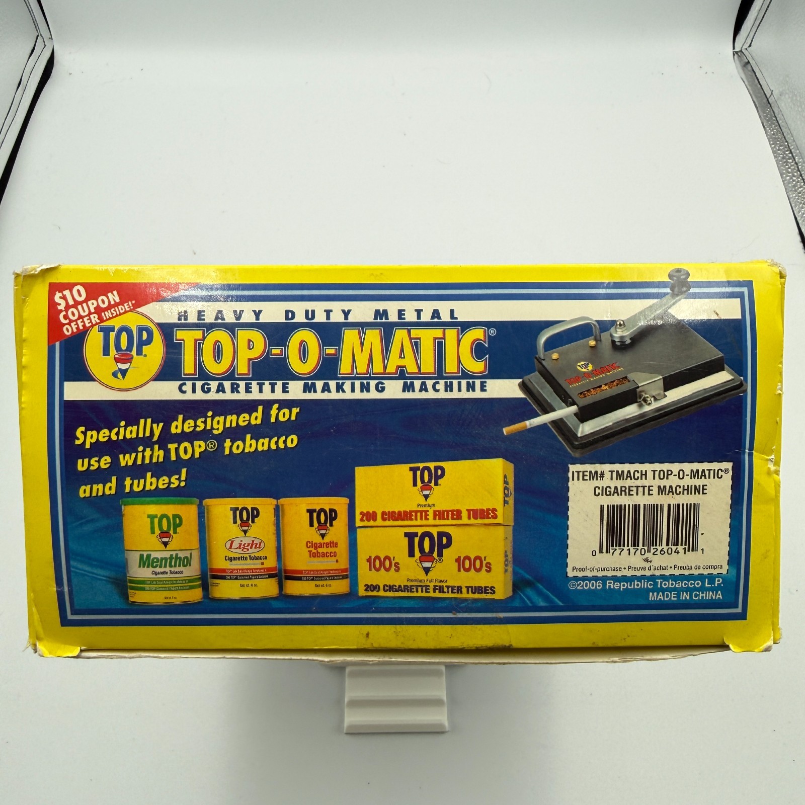 T.O.P. Top-O-Matic Cigarette Rolling Machine