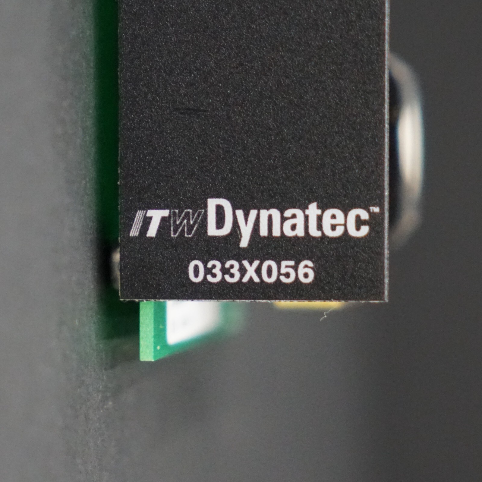 ITW Dynatec 033X056 Temperature Control Interface Module, Rev. A
