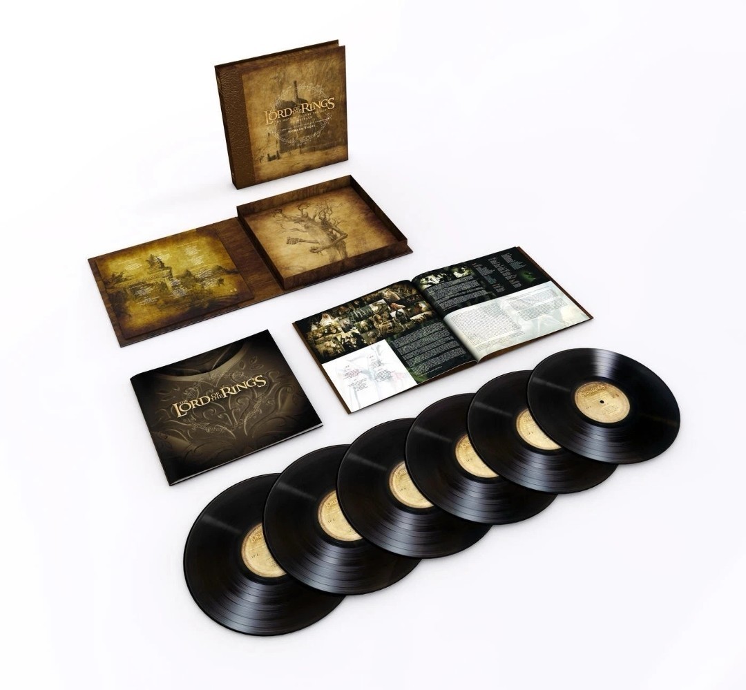 The Lord of the Rings The Motion Picture Trilogy 6LP Box Set Vinyl