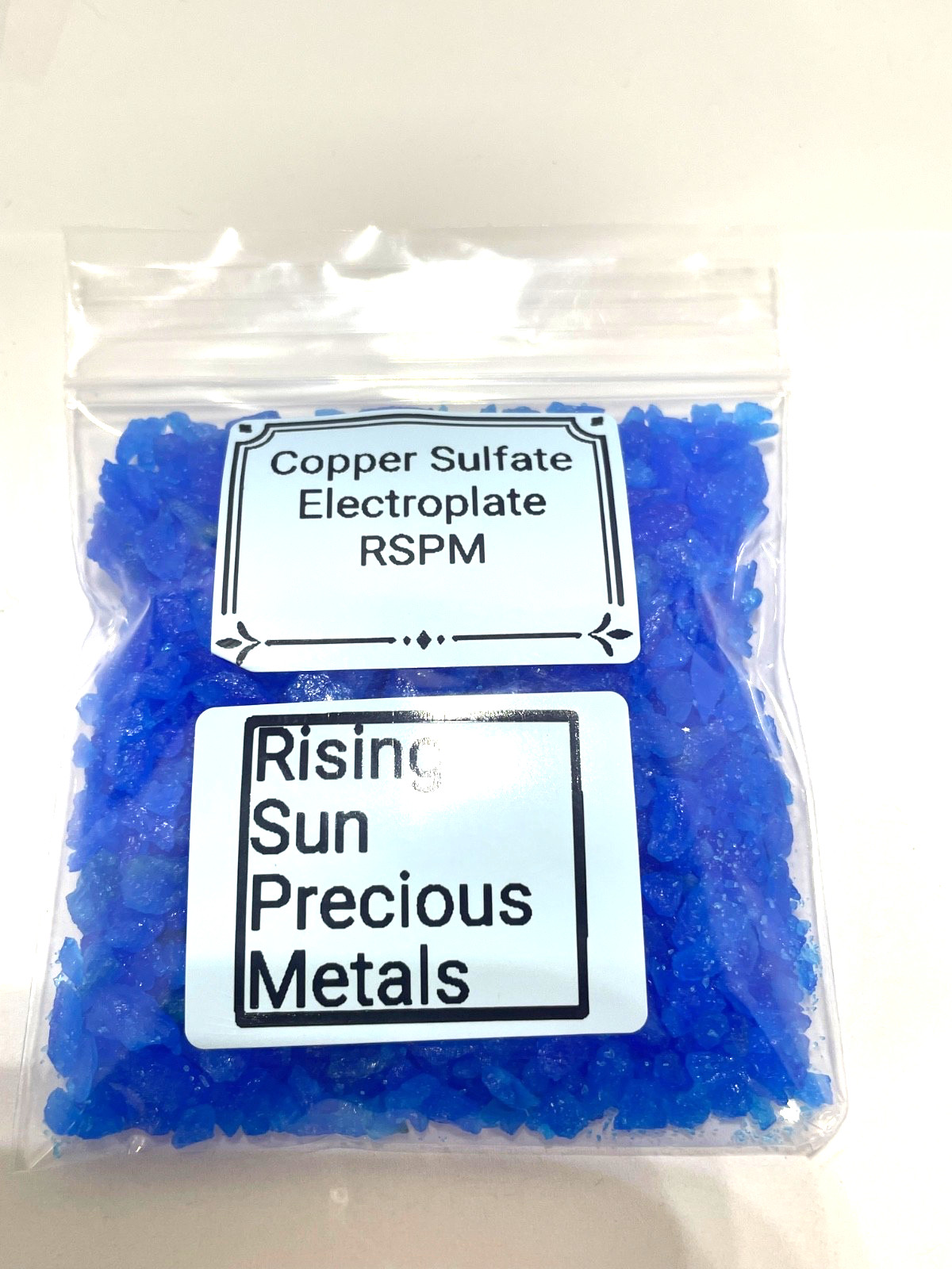 COPPER SULFATE CRYSTALS REFINING COPPER SULFATE SALTS Rising Sun Metals