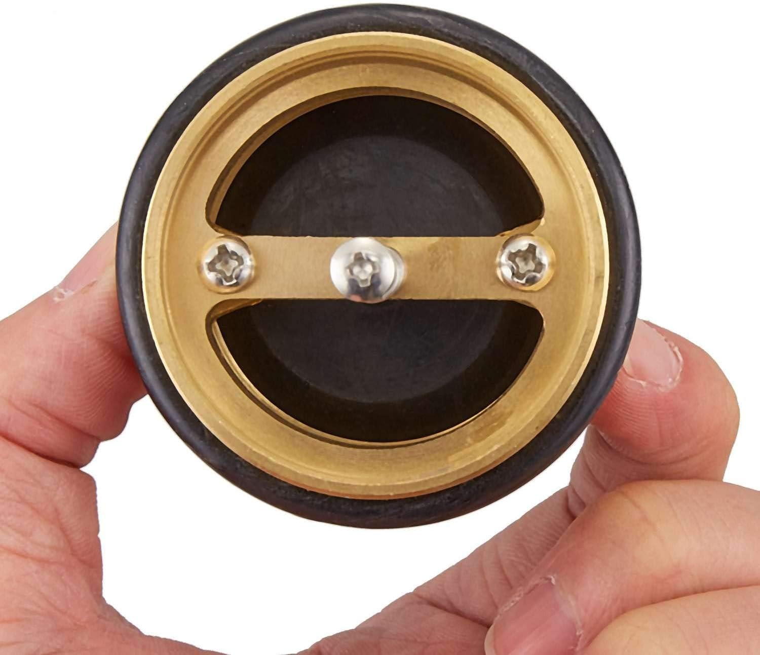 Internal Backwater Valve, 2" Float Model Flood-Guard, Brass, Threaded, 2 Port