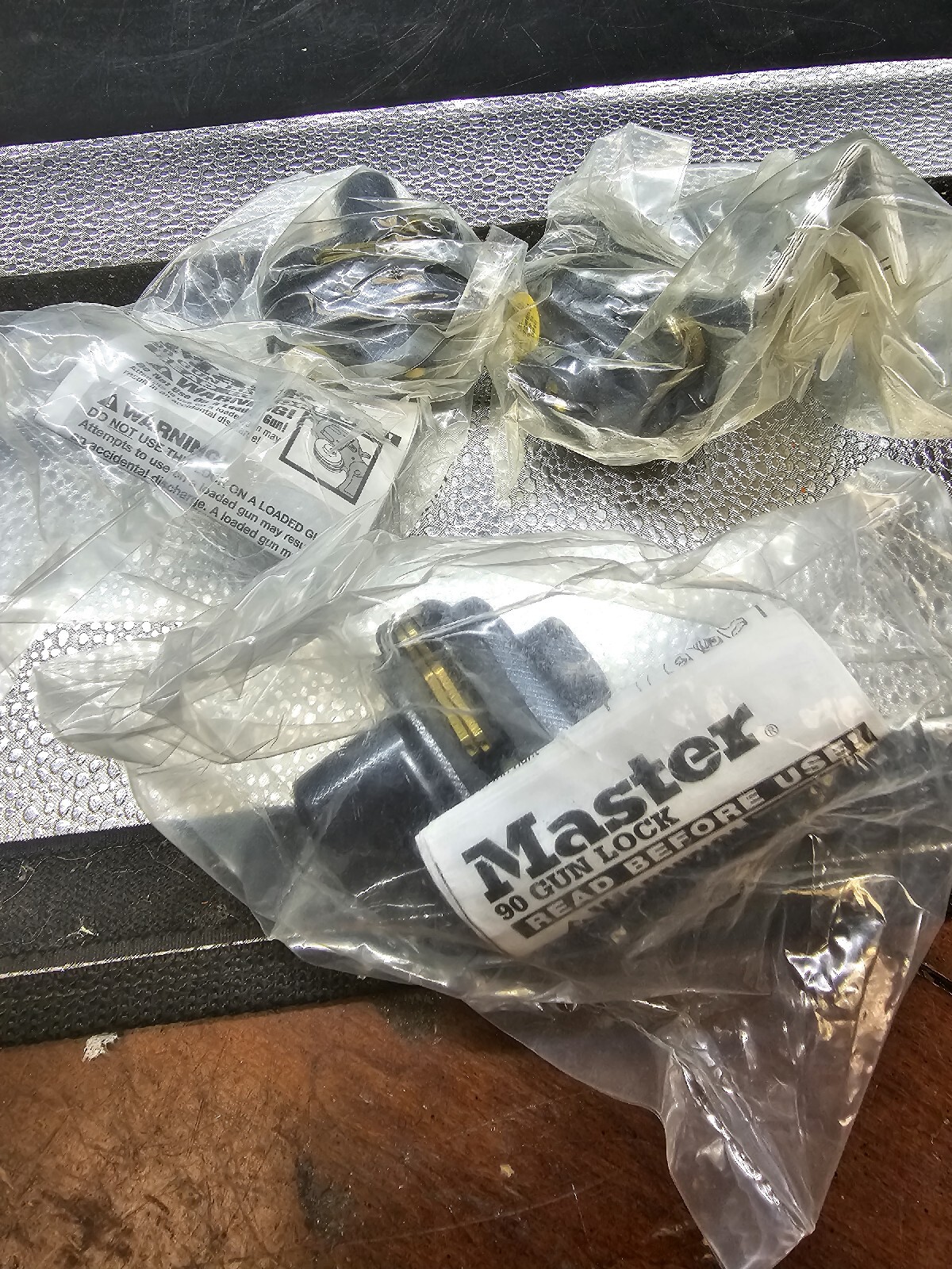 3 X Master Lock 90 Gun Lock