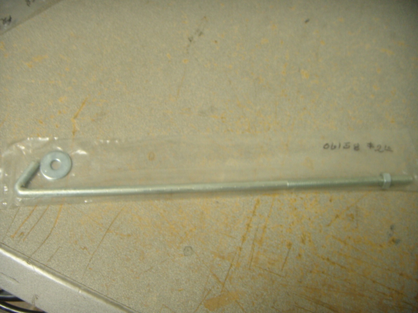 Single 12" Battery Hold Down Bolt