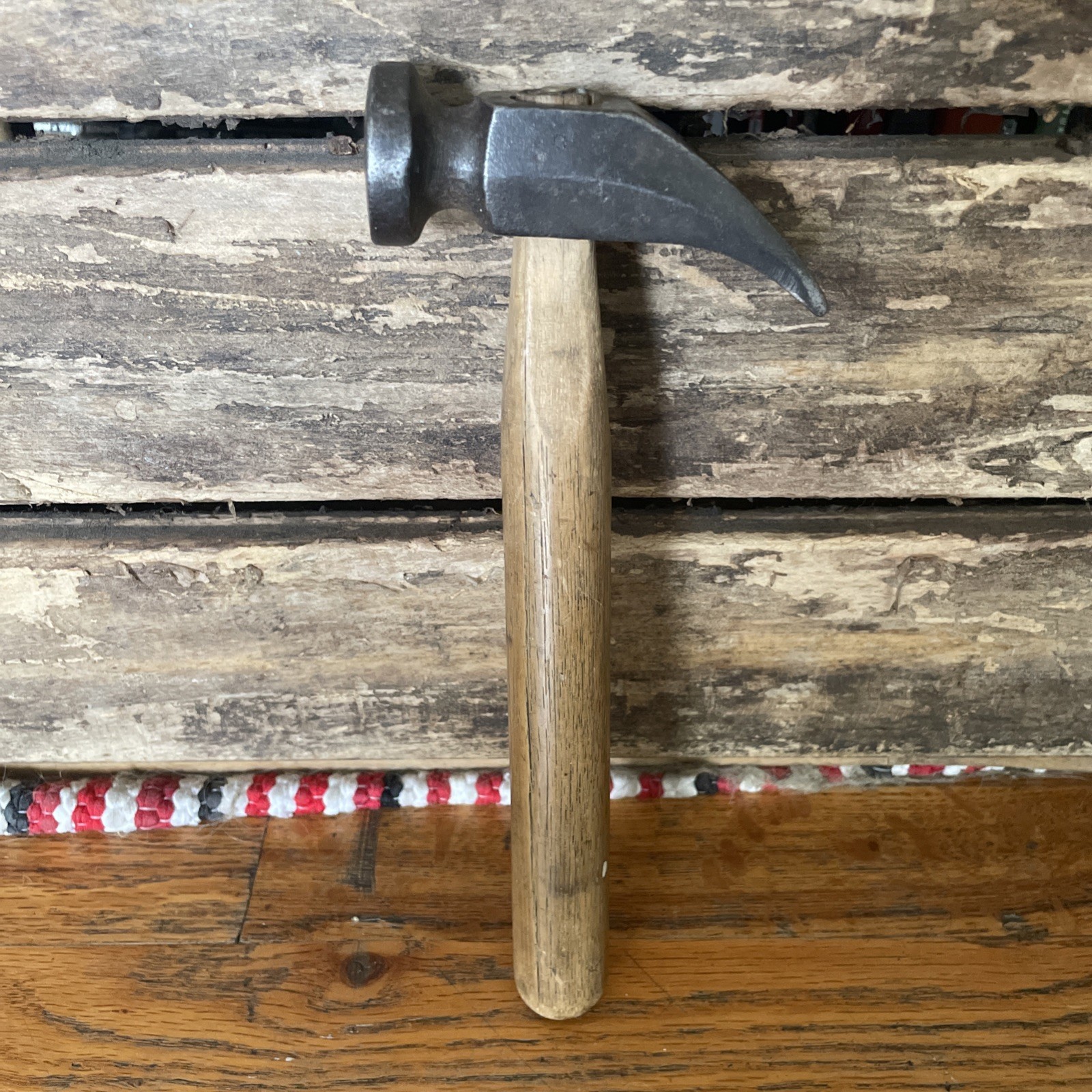 Vintage Sears Roebuck Drop Forged Cobblers Hammer Original Handle Made In USA