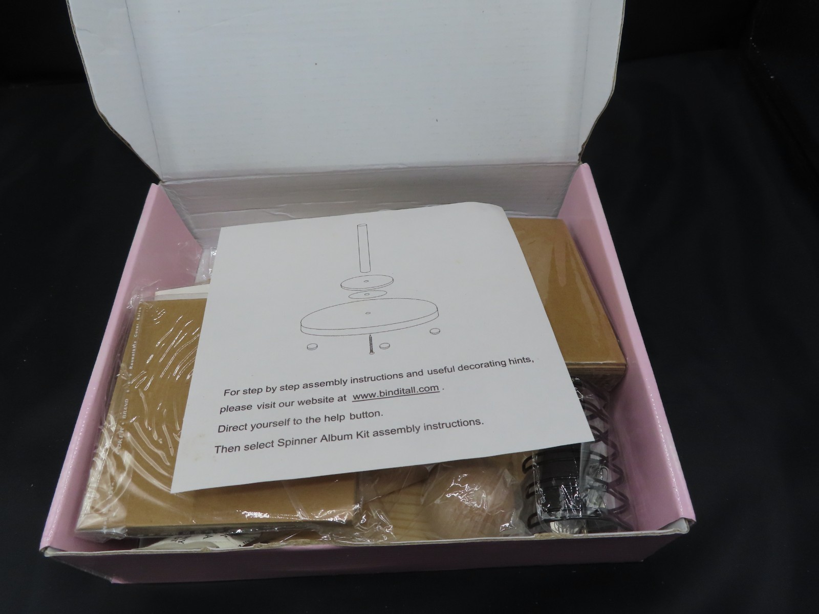 Zutter Bind it All V2.0 Machine and Spinner Album Kit. Various Supplies.