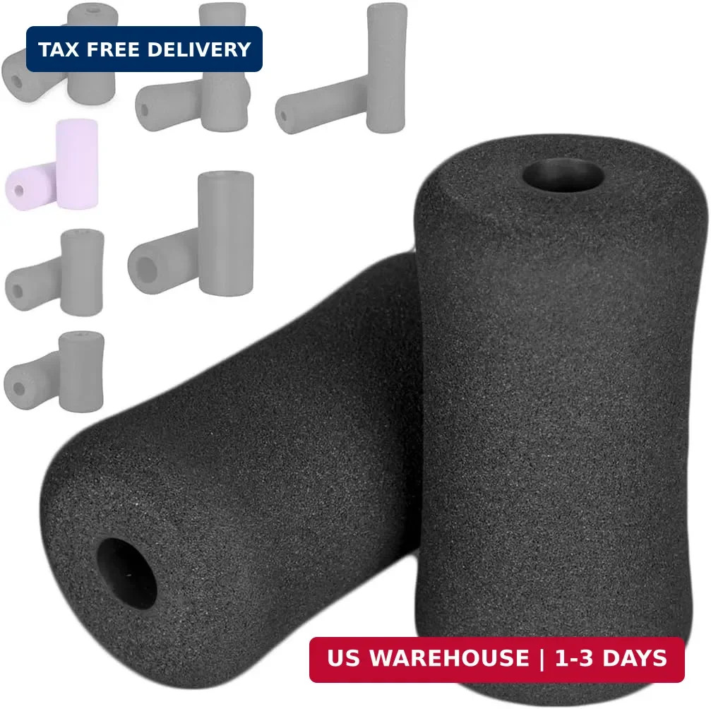 Sponge Foam Foot Pad Roller Pair, Used for Replacing Gym Exercise Equipment, Sui