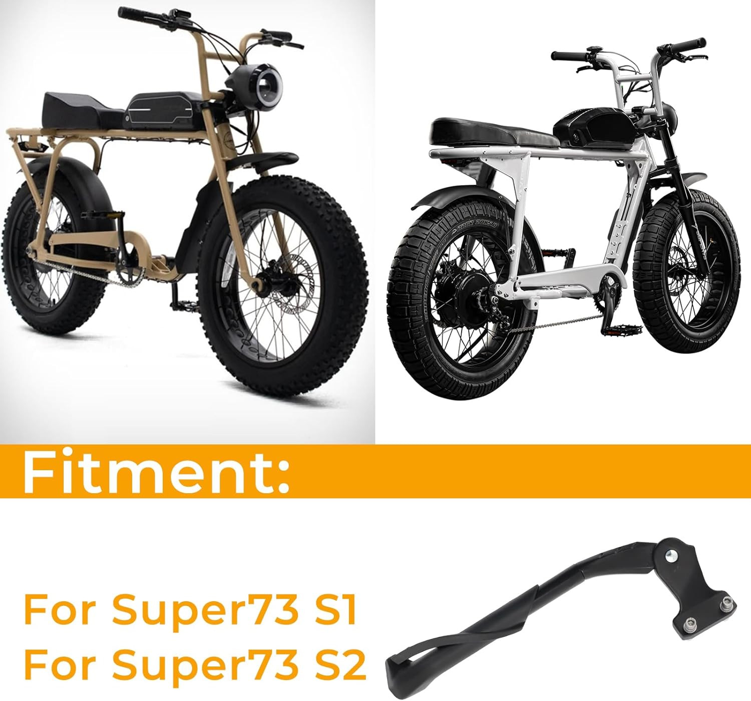Kickstand for Super 73 Electric Bike Kick Stand Side Support Stand for Super 73