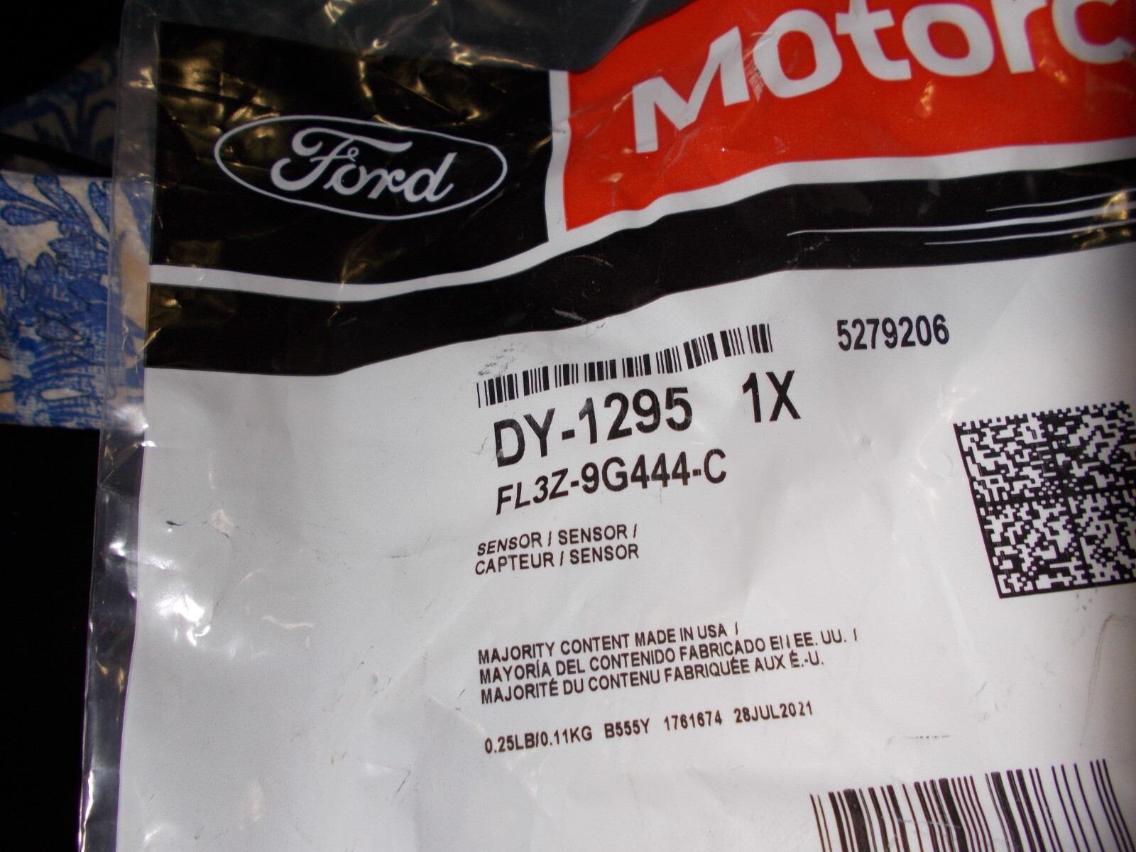 New Motorcraft Oxygen O2 Sensor DY-1295