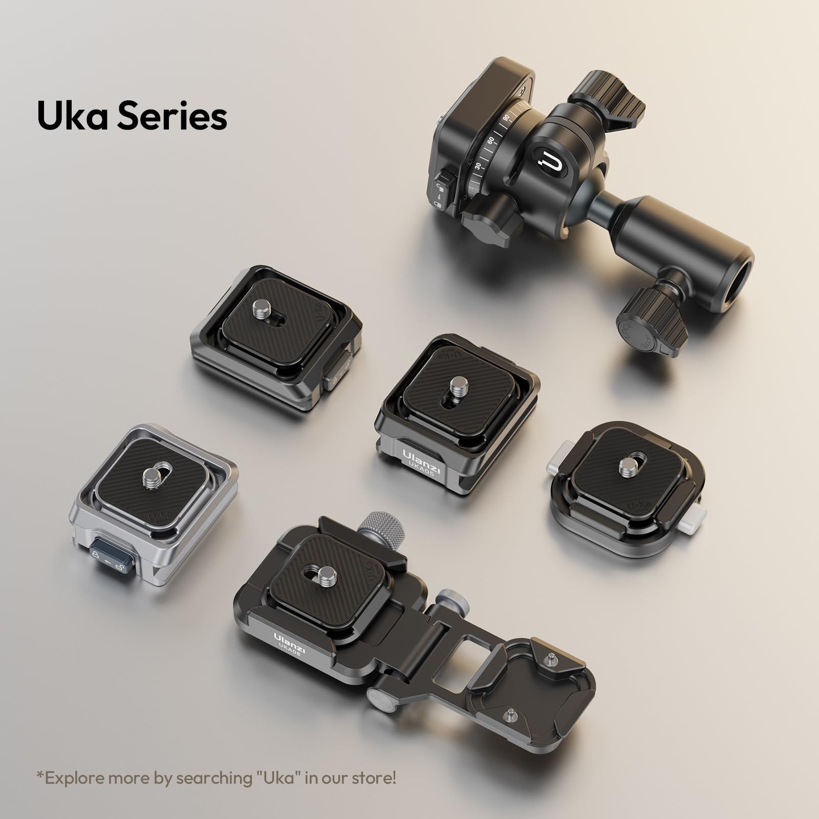 UKA Stabilizer Quick Release Kit with QR Plate,Compatible with RS 2, RS 3, RS...
