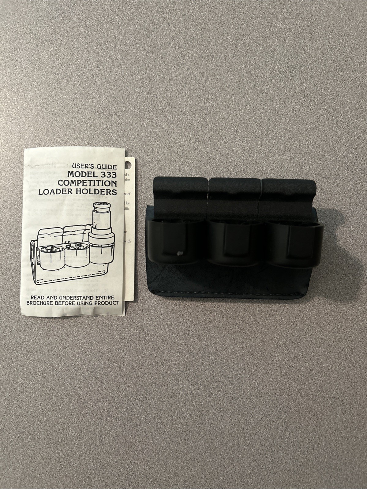 Safarieland Model 333 Competition Loader Holders 2” Black 3 Holder Model 333-2