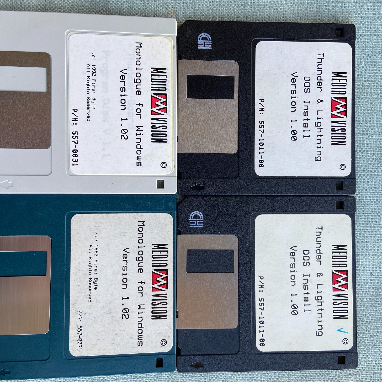 Computer Software Media Vision Sound Forge Thunder Lightning Driver Windows DOS