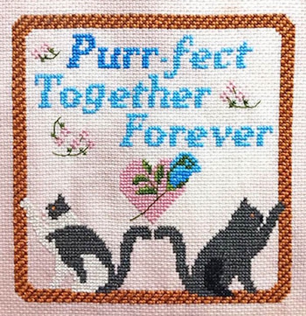 Purr-fect Together Forever~Sister Lou Stitches