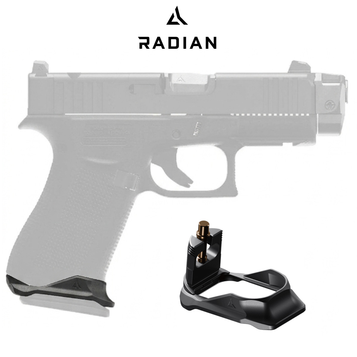 Radian Glock G43X G48 ANCHOR + MAGWELL Grip Module BLK R0846 FAST SHIP