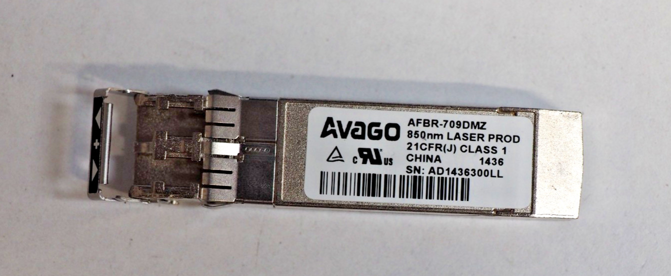 Lot of*11 Avago AFBR-709DMZ 850nm MMF 300m LC DOM SFP Optical Transceiver