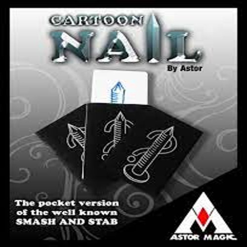 Cartoon Nail by Astor Magic Mentalism Trick