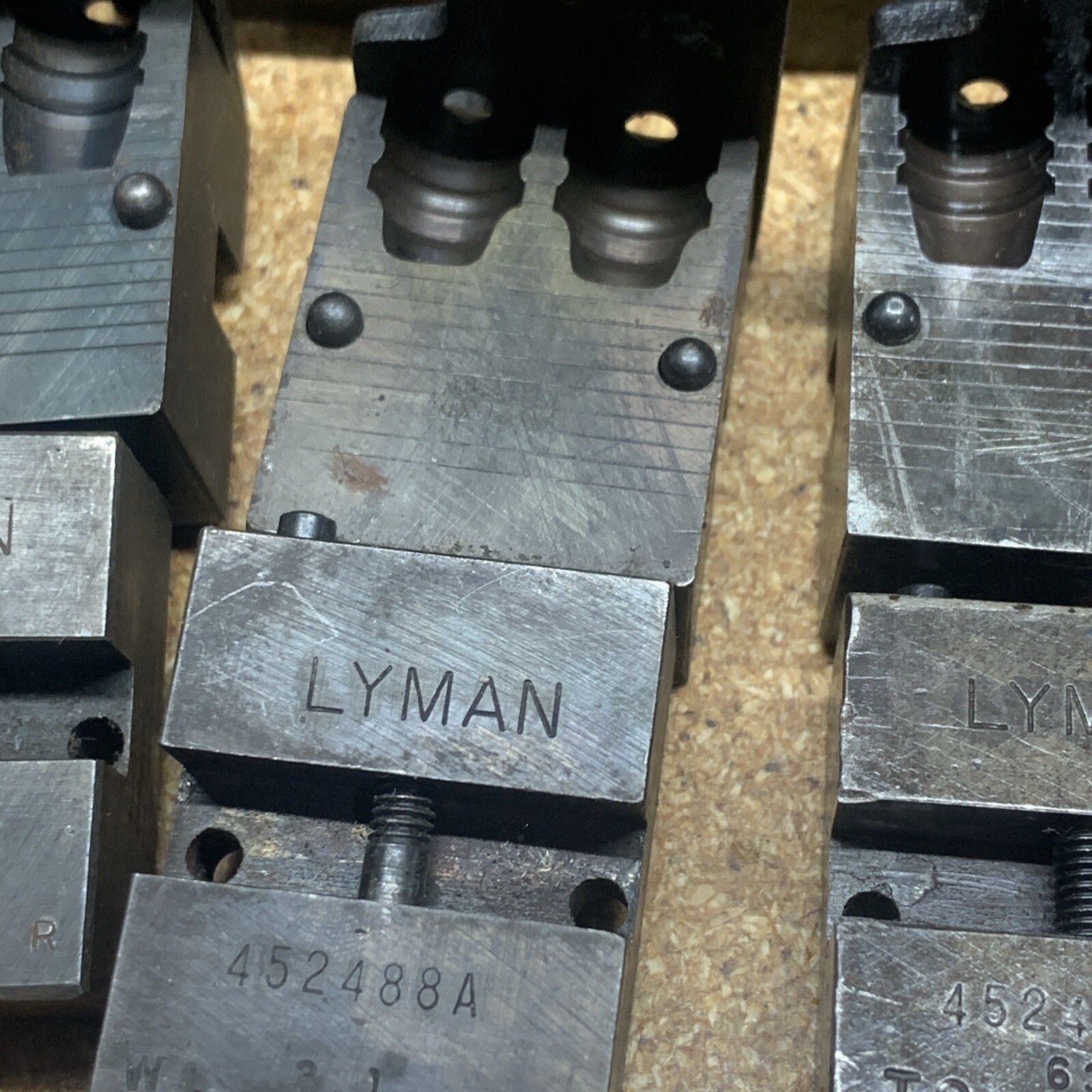 Lyman 2 cavity bullet molds
