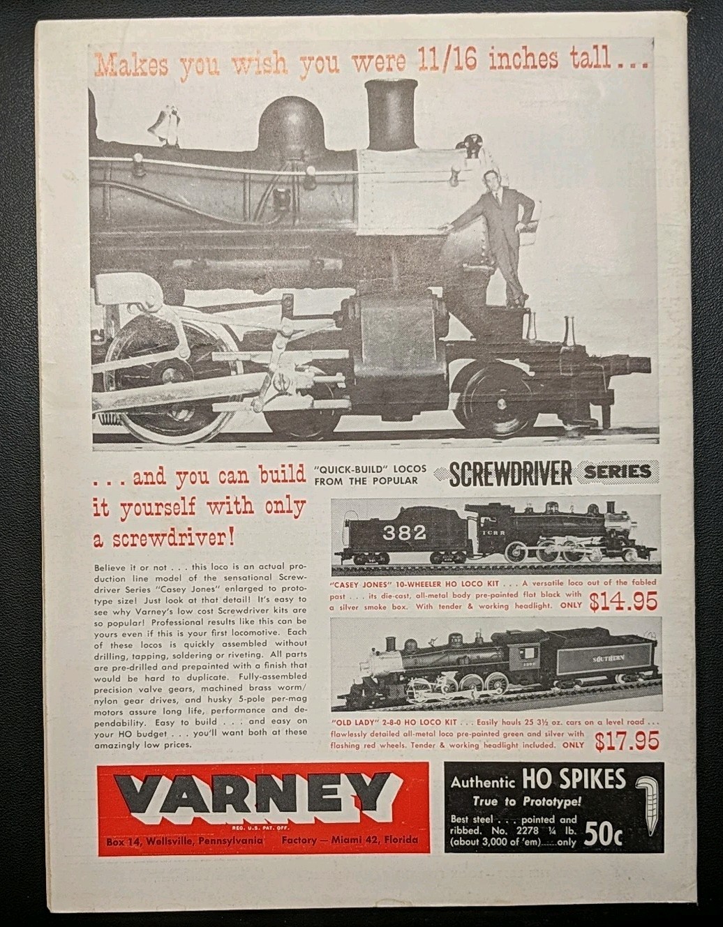 1961 Year MR HO Scale Model Railroader Magazine Lot of 12 (Full Year)