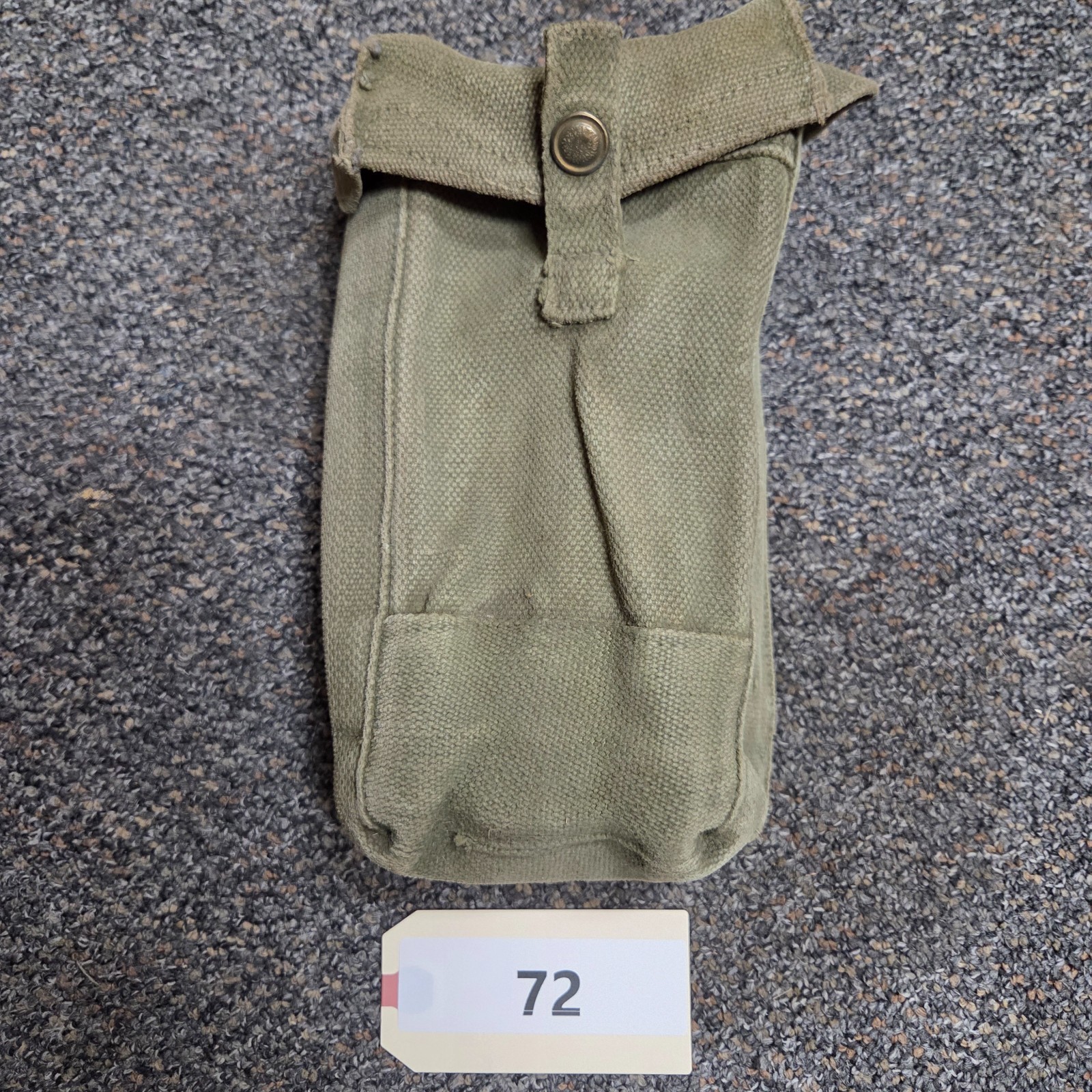 WW2 British P37 Ammunition Magazine Pouch Webbing Equipment Blanco (72)